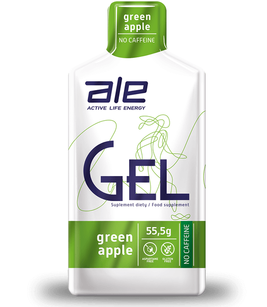 ALE - GEL - Żel energetyczny - 55,5 g zielone jabłko