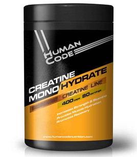 Human Code - Creatine Monohydrate - 400 caps.