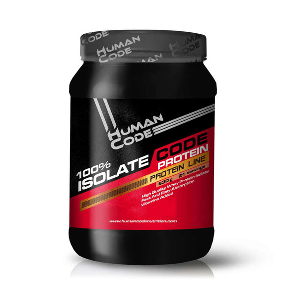 Human Code - 100% Isolate Code Protein - 630 g peanut butter cookie