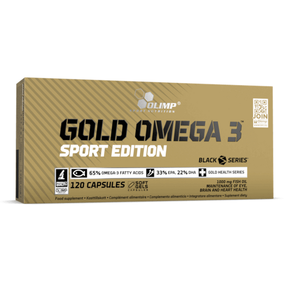 Olimp GoldOmega 3 Sport Edition 120 caps. Supplements \ Fatty acids Lazy Superman