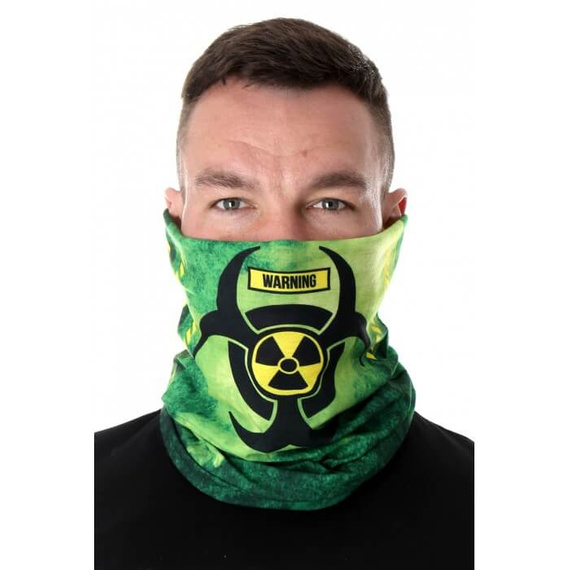 Poundout - Multifunctional tubular scarf TOXIC 2.0