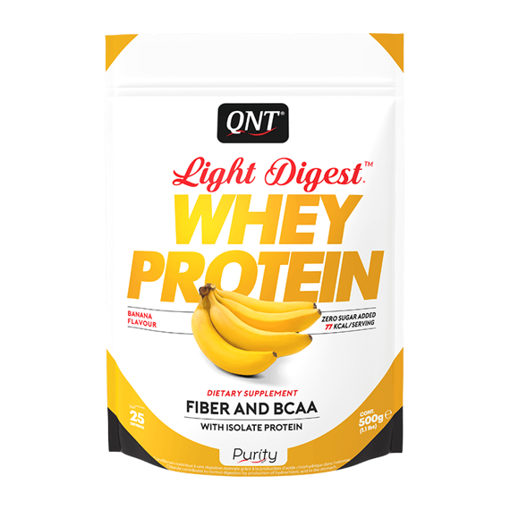 QNT - Light Digest Whey Protein - 500 g banana