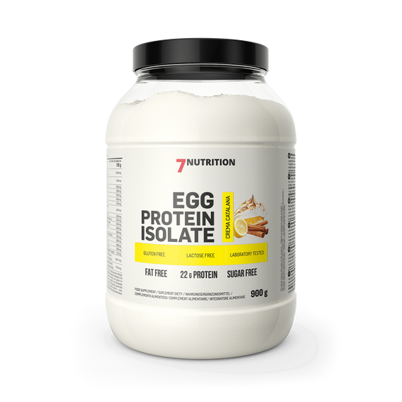7Nutrition - Egg Protein Isolate 900 g - crema catalana