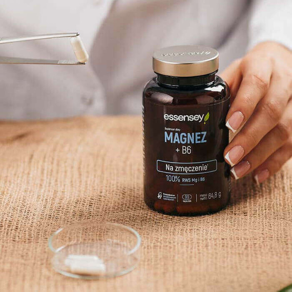 Essensey - Magnez z witaminą B6 - 90 kaps.