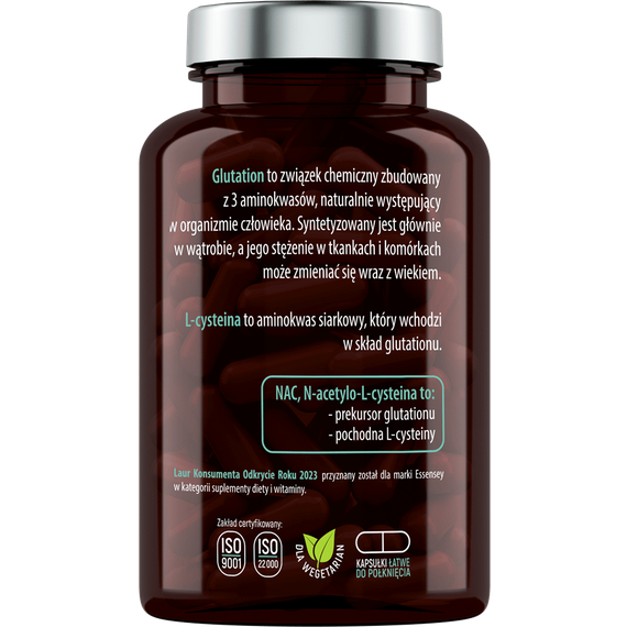 Essensey - NAC N-acetylo-L-cysteina - 90 kaps.