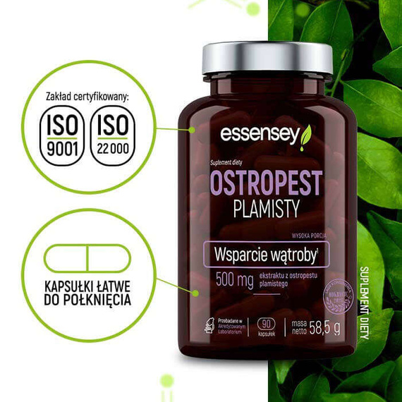 Essensey - Milk Thistle - 90 caps.