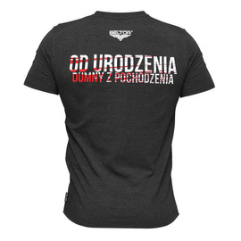 Beltor - T-shirt Slim OD URODZENIA DUMNY Z POCHODZENIA graphite