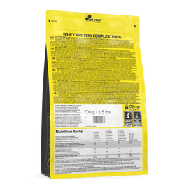 Olimp - Whey Protein Complex 100% - 700 g - biała czekolada z maliną