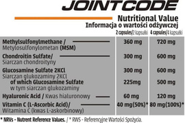 Human Code - Joint Code - 60 veg. caps.