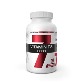 7Nutrition - Vitamin D3 8000 - 120 tab.