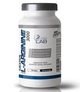 GenLab - ULTRA L-Arginine 3000 - 72 kaps.