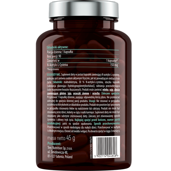 Essensey - NAC N-acetylo-L-cysteina - 90 kaps.