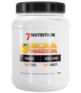 7Nutrition - BCAA Master - 500 g Orange