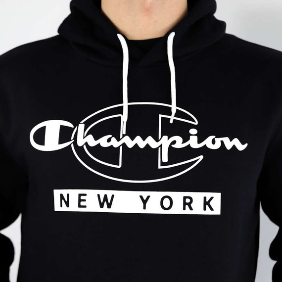 Champion - Bluza z kapturem Legacy czarna 001