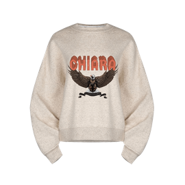 Chiara Wear - Women's Oversize Sweatshirt HEMP EAGLE