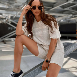 Chiara Wear - Women's Oversize T-shirt HEMP CALIFORNIA