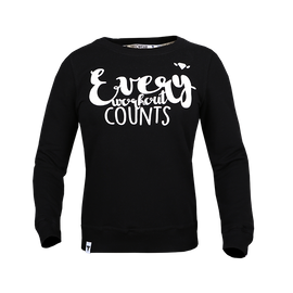 Trec - Bluza damska TW SWEATSHIRT TRECGIRL 09 STRONG BLACK