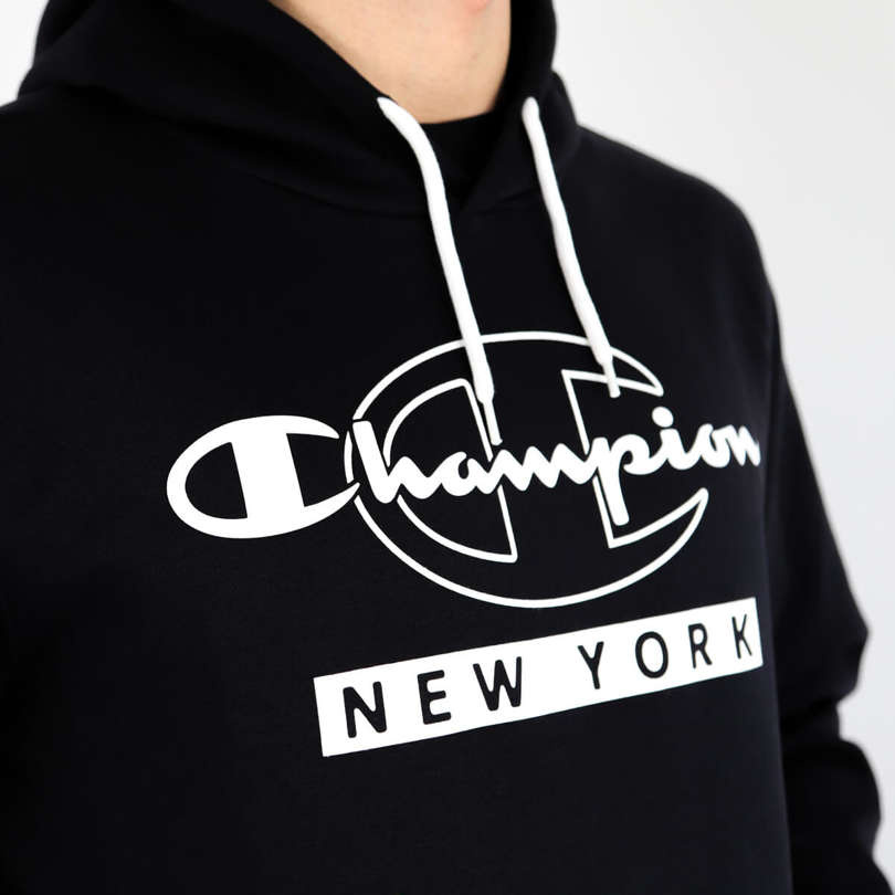Champion - Hooded Sweatshirt Legacy Black 001 | Clothes