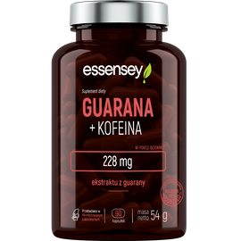 Essensey - Guarana & Caffeine - 90 caps.