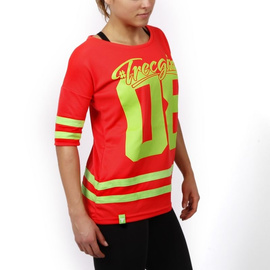 Trec - Women's T-shirt OVERSIZE TRECGIRL 003 ORANGE