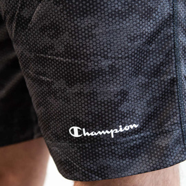 Champion - Quick dry Training Shorts Legacy Grey Camo 001