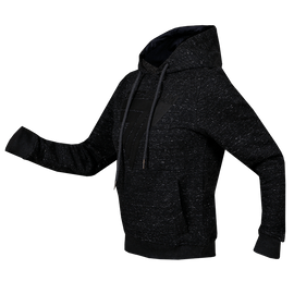 Trec - TW HOODIE TRECGIRL 002 GRAPHITE MELANGE