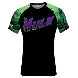 Poundout - Rashguard short Marvel Hulk