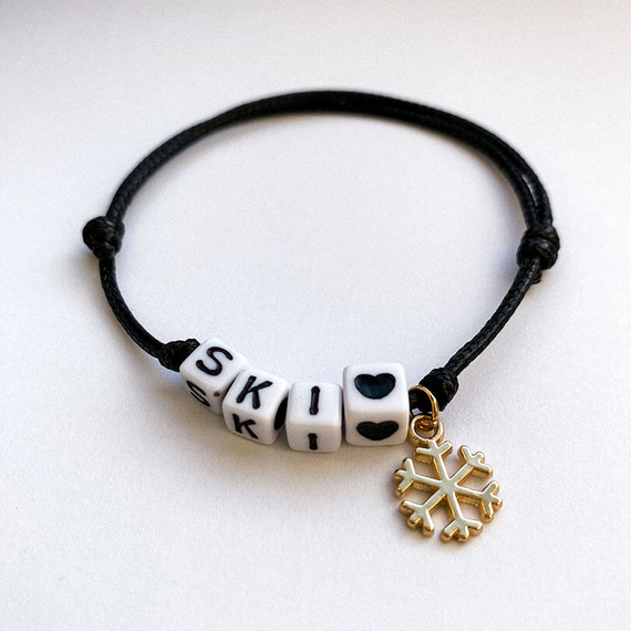 Fit Kolekcja - String Bracelet - SKI 02 gold