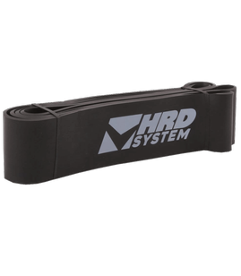 Beltor - Guma do ćwiczeń 208 cm x 6.4 cm x 4.5 mm czarna HRD