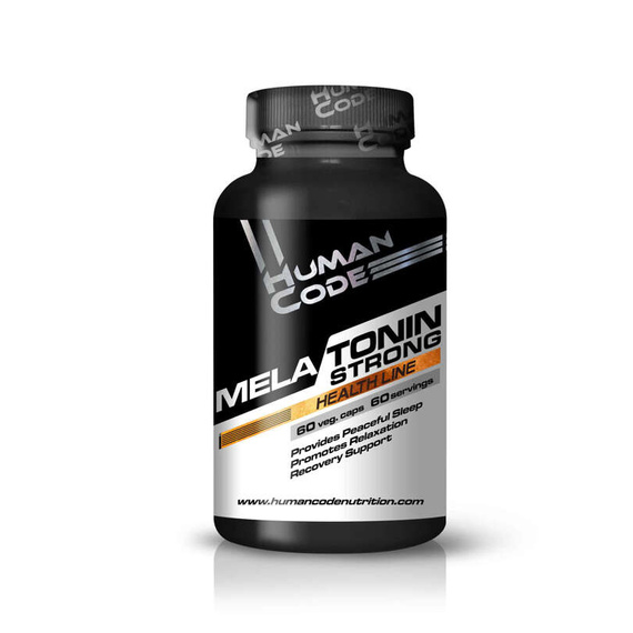 Human Code - Melatonin Strong - 60 weg. kaps.