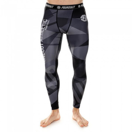 Poundout - Legginsy męskie STRIPES