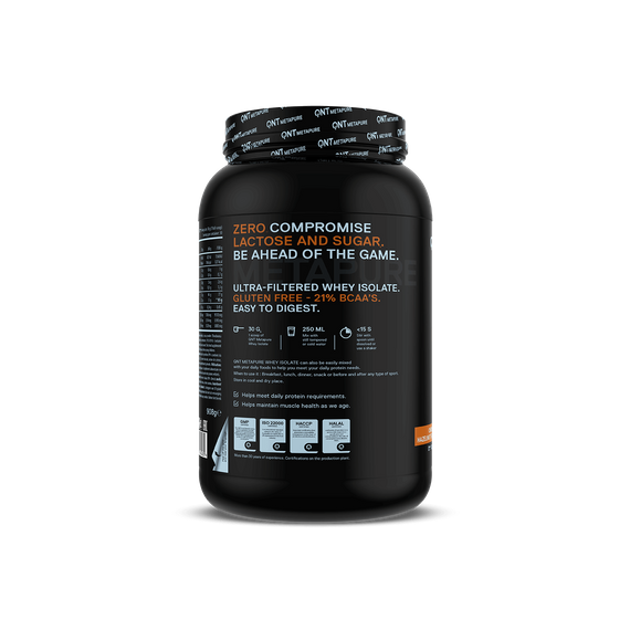 QNT - Metapure Zero Carb - 908 g hazelnut chocolate