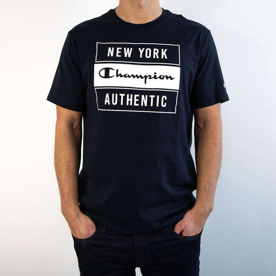 Champion - Crewneck T-Shirt Legacy Navy 001