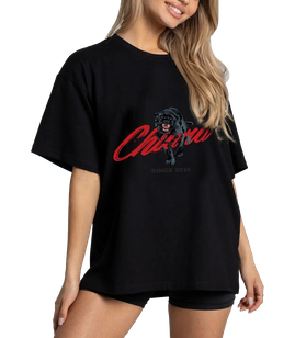 Chiara Wear - T-shirt oversize PUMA - czarny