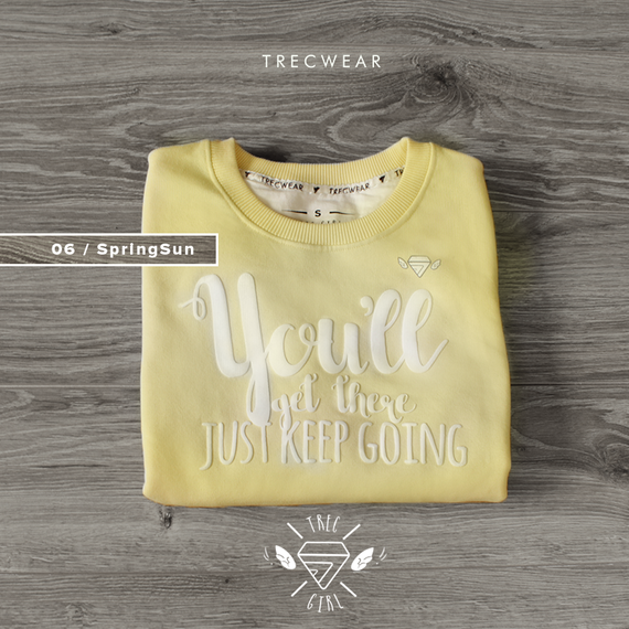 Trec - Bluza damska TW SWEATSHIRT TRECGIRL 06 SPRING SUN