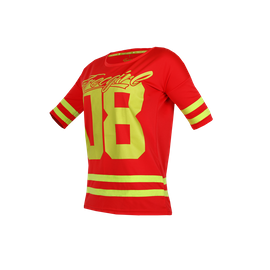 Trec - Koszulka OVERSIZE TRECGIRL 003 ORANGE POWYSTAWOWA