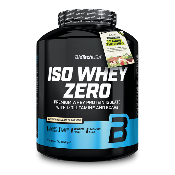 BioTech USA - Iso Whey Zero - 2270 g white chocolate
