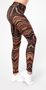 MEX - Legginsy damskie Lightspeed Coffee