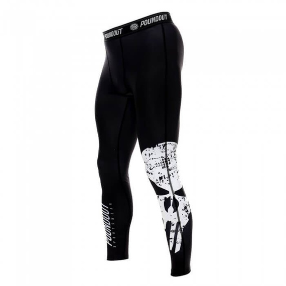 Poundout - Legginsy męskie HATE 2.0