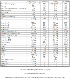 MEX - Size Max - 6800 g - waniliowy