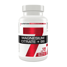 7Nutrition - Magnesium Citrate + B6 - 120 wege kaps.