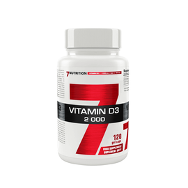 7Nutrition - Vitamin D3 2000 - 120 kaps.