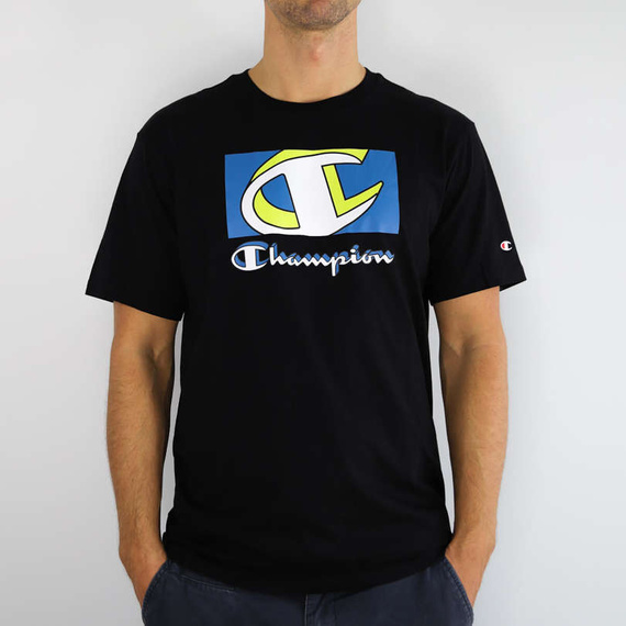 Champion - Koszulka T-shirt Legacy czarny 001