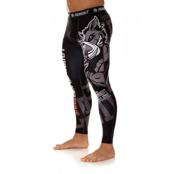 Poundout - Men's Pro Pants Leggings WARTHOG / GUZIEC