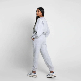 Chiara Wear - Women's Oversize Sweatshirt CIRCLE - grey