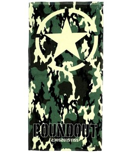 Poundout - CAMOUFLAGE Gym Towel 35 x 70 cm