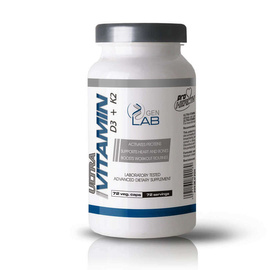 GenLab - Ultra Vitamin D3 + K2 - 72 veg. kaps. 