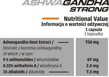 Human Code - Ashwagandha STRONG - 90 kaps.