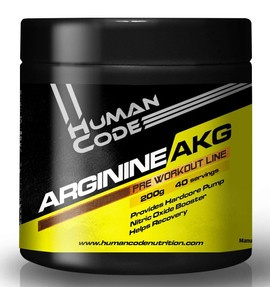 Human Code - Arginine AKG - 200 g - red fruit