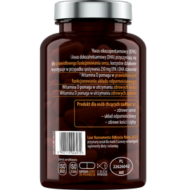 Essensey - Omega 3 + 2000 IU D3 - 90 kaps.